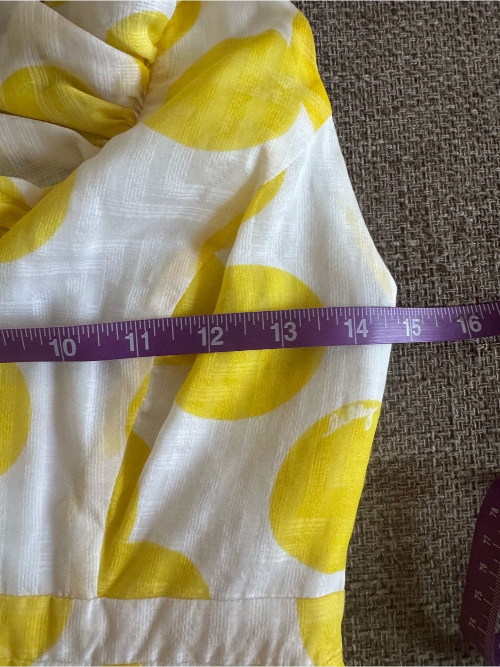 Lilly Pulitzer Yellow & White Silk Blend Halter Ruffle Dress Size 0 - Picture 7 of 10